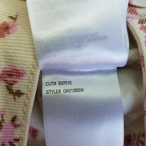 NWT Billabong Girl's Sweetheart Floral Denim 100% Cotton Mini Skirt 10 - Picture 10 of 14